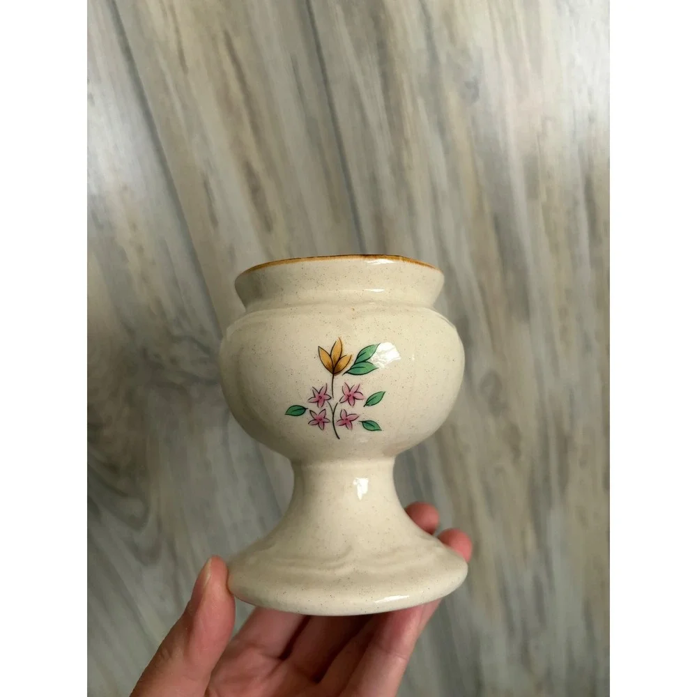 Vintage International Heartland Candle HoldersFloral Set of 2